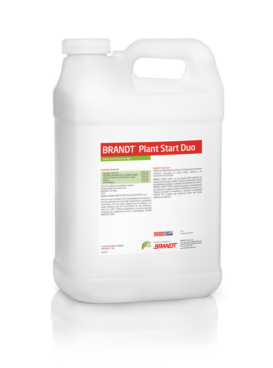 especialidad nutricional brandt plant start duo