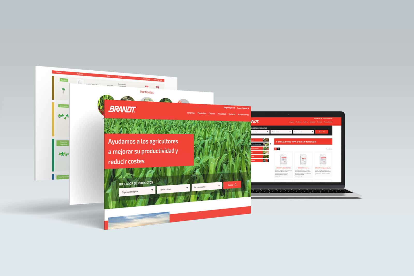 nueva web de empresa de brandt pantallas